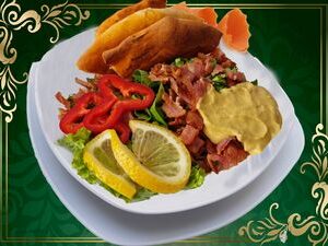 Salată cu Bacon 500gr.