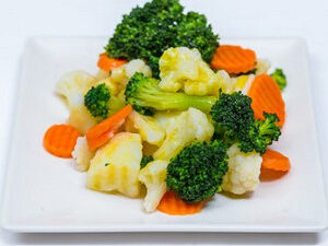 Buchetieră de legume gratinate  200gr.