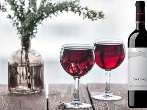 Vin Corcova Rosu-Merlot     0.75 L