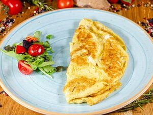 Omletă cu cașcaval  200gr.