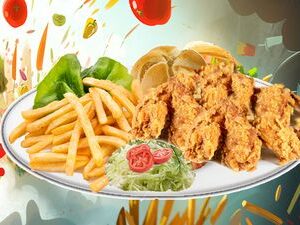 Meniu  Aripioare Crispy 550 gr.