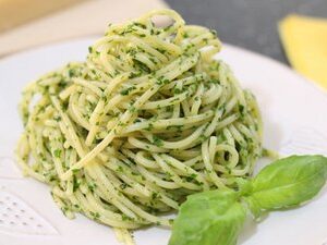 Spaghetti Pesto  400gr. DE POST
